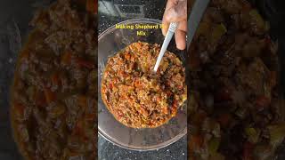 Shepherd Pie Mix Made with Lamb Minced Meat and Garden Fresh Vegetables. Recipe included below.