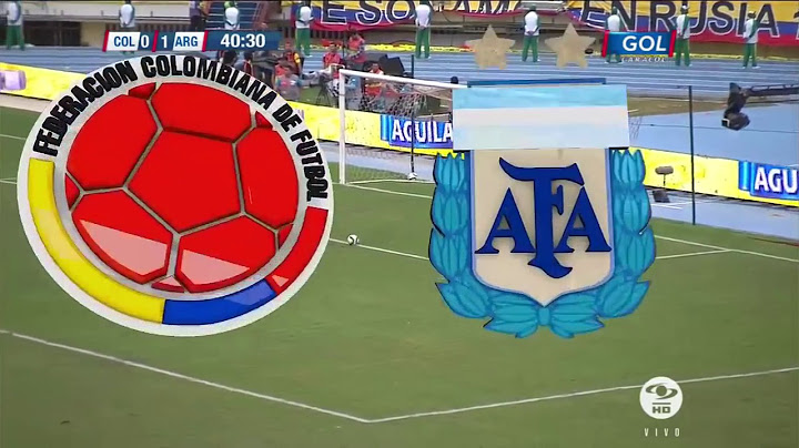 Colombia 0 Argentina 1 Eliminatorias Sudamericanas Rusia 2018