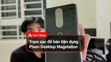 Tối ưu hoá góc làm việc với trạm sạc để bàn Pisen