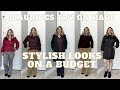 HOW TO LOOK STYLISH ON A BUDGET | MAURICES WORK &amp; CASUAL OUTFITS | Fall 2023 | (affordable fashion)