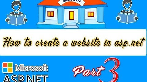 How to create ASP.NET Website for Beginners | College Website| #CODERBABA | Part-3 Hindi