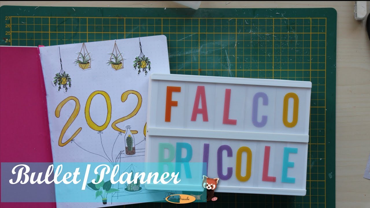 Bujo - Préparation 2020 - Page de garde - YouTube