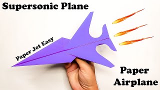 Best origami paper jet easy | Paper Plane | Origami fighter plane easy | origami plane