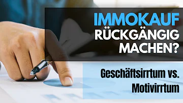 Kann man einen Immobilienverkauf rückgängig machen?