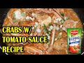 How to cook crabs  easy crab recipe with tomato sauce