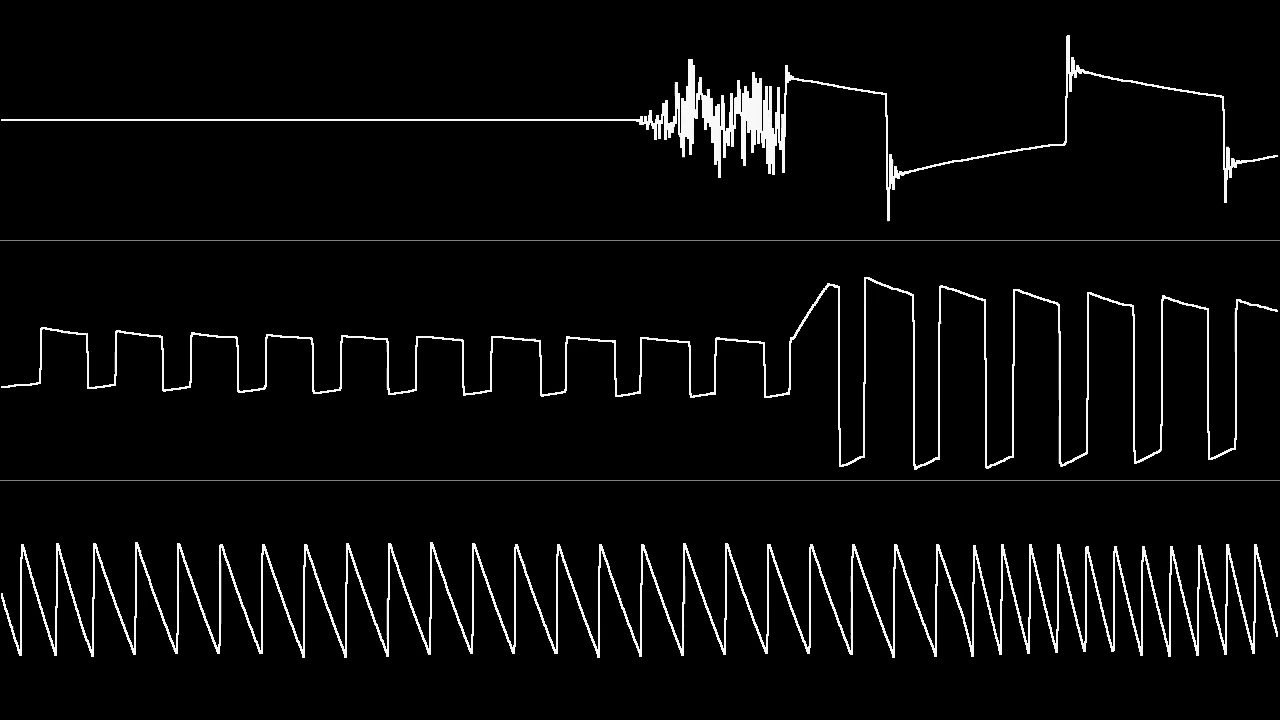 C64: "Genloc - Title Theme" by Thomas Detert - Oscilloscope View