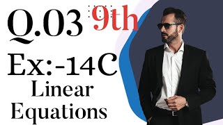 2026 RS Aggarwal 9th Maths Chapter 14 Linear Equations in Two Variables Full Solutions