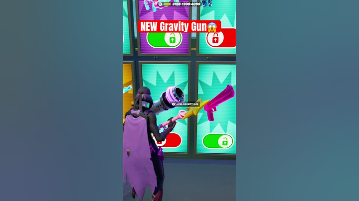 Fortnite 1v1 With Every Gun How To Unlock NEW Gravity Gun😱#fortnite #ytshorts #1v1witheverygun