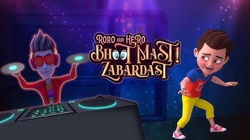 Ghar mein Masti | Roro aur Hero Bhoot Mast Zabardast 👻 | Hindi Cartoons for Kids | #GubbareTV