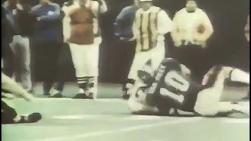 1977 Brad Van Pelt New York Giants United Way Commerical