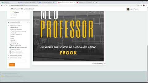 Como Inserir conteúdo no ebook do MOODLE pelo computador