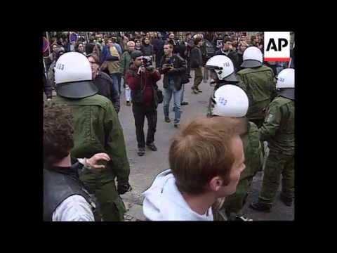 Germany - May Day Protestors Clash With Police