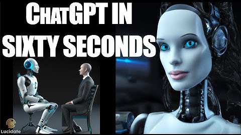 Chat GPT in 60 seconds