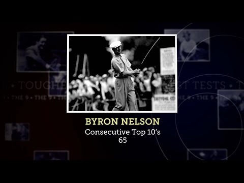 Amazing Record: Byron Nelson&rsquo;s most consecutive top-10 finishes