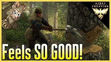 Gathering like NEW WORLD in Ashes of Creation!!!