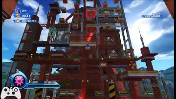 Sonic Colors: Planet Wisp Act 6 in 44:86 (3d in 2d) (Dolpin Emulator)