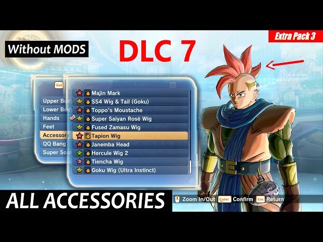 Potara Earrings Accessory – Xenoverse Mods