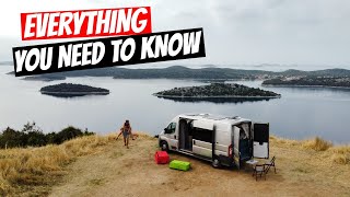 Croatia's ILLEGAL wild camping | THE TRUTH about VANLIFE |