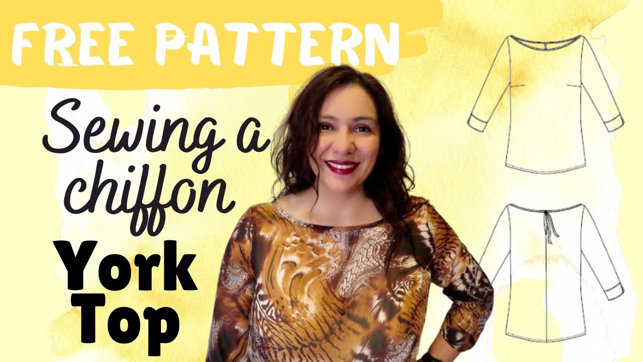 York top. A FREE pattern by Seamwork. Review. Unintentional animal ...