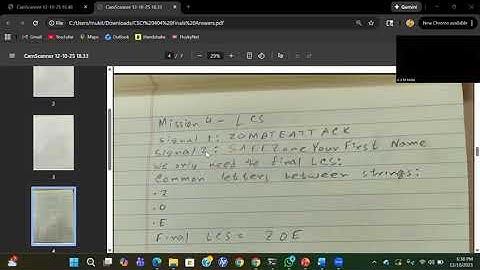 CSCI 404 Finals video
