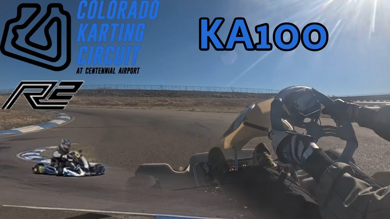 My First Time Driving a KA100 Kart at Colorado Karting Circuit - YouTube