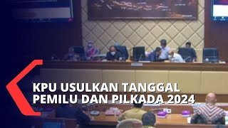 KPU Usulkan Gelaran Pemilu Pada Februari 2024 dan Pilkada Serentak 27 November 2024