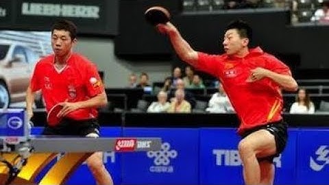 MA Long  XU Xin vs LIAO Cheng Ting  LIN Yun Ju   ||  German Open 2018