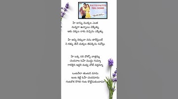 Thumbnail of Shankar Dada M.B.B.S || Pattu Pattu Video Song || Chiranjeevi || Sonali Bendre || Devi Sri Prasad