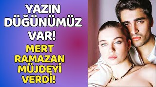 Mert Ramazan Demir ile Afra Saraçoğlu evleniyor! İşte o açıklama!