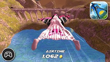 Base Jump Wing Suit Flying - Gameplay Walkthrough Part 11 - Basic Game To Play (iOS, Android)
