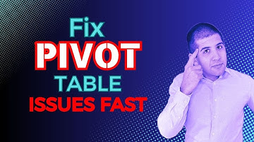 Master Update Pivot Table Data & Rename Tables in Excel Easily!