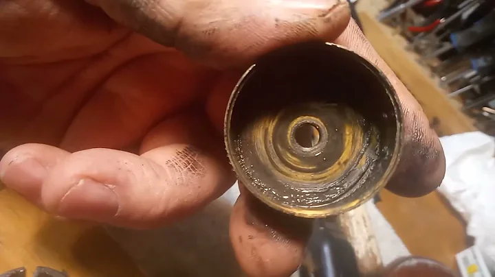 Removing clock springs from a barrel by hand. 20220114 171150