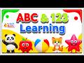 Preschool Learning activities for 3 year olds at home | Learn ABC Phonics Shapes Numbers Colors 🌈