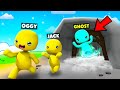 Oggy found a secret tunnel of ghost in wobbly life