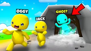 Oggy Found A Secret Tunnel Of Ghost In Wobbly life