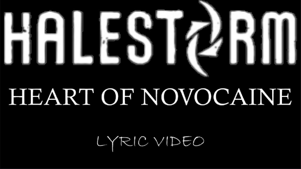 Halestorm Heart Of Novocaine 2018 Lyric Video YouTube