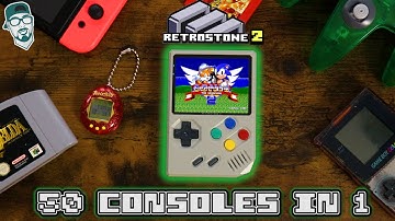 50 Consoles In 1 - The Retrostone 2 Emulation Handheld