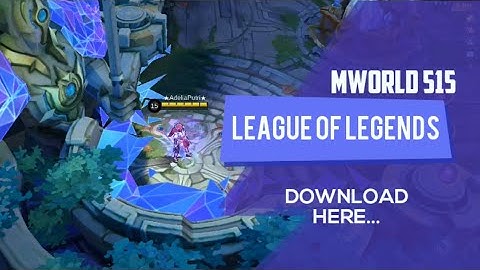 SCRIPT MAP MWORLD 515 LEAGUE OF LEGENDS WILDRIFT - REPLACE MAP SANCTUM - WORK GRAFIK HIGH