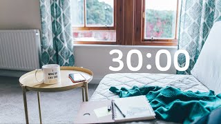 30 Minute Timer | Relaxing Piano Music to help you concentrate | 30분타이머, 피아노연주 | 고도의 집중과 몰입이 필요할 때