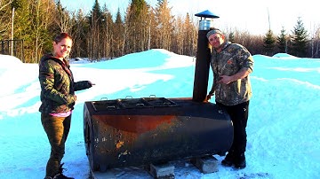 Our Homemade Maple Syrup Evaporator