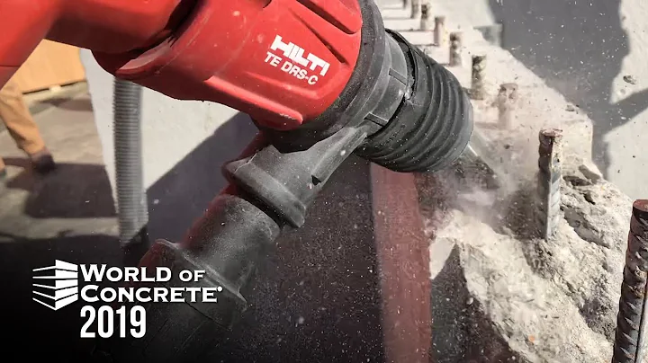 The World’s First Cordless Chipper from Hilti! TE 300-A36 at the World of Concrete.
