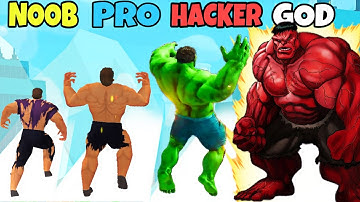 NOOB vs PRO vs HACKER vs GOD in Rage Control (Big Upgrade)