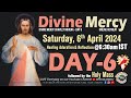 Live day  6 divine mercy online retreat  saturday  6april 2024  drcc