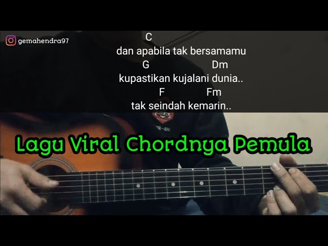 Kunci Gitar KOMANG - Raim Laode | Kunci Lagu Sebab Kau Terlalu Indah Dari Sekedar Kata class=