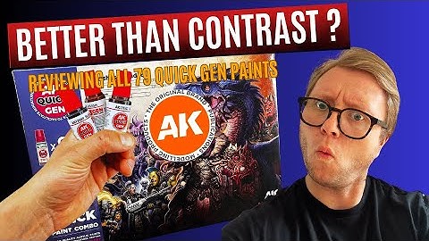 🎨 AK Interactive Quick Gen – Full Review & Color Showcase