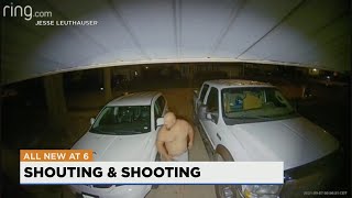 Caught on camera: Gunfire erupts when West County homeowner confronts burglar