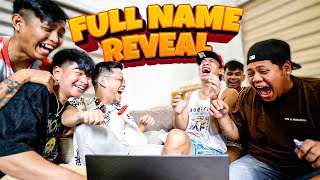 REAL FULL NAME ng BILLIONAIRE GANG! - REVEAL!