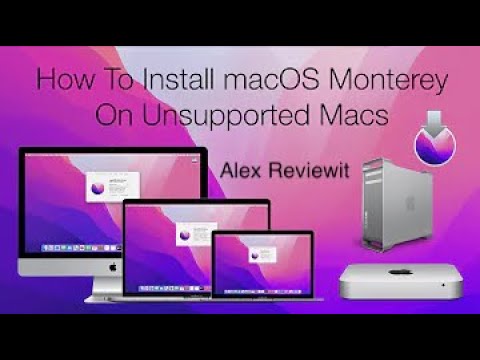 How to install macOS Monterey on an Unsupported Macs | Deutsch (4K)