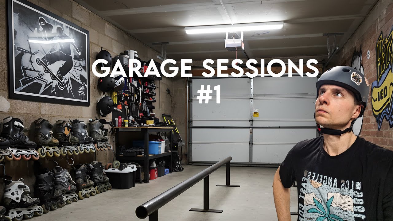 Garage Sessions #1 | First Steps in Aggressive Inline (P-Rail Training)
