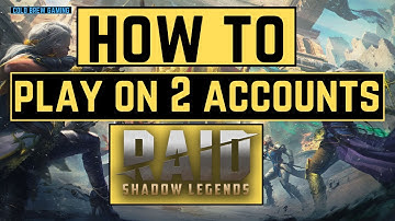 HOW to run multiple PC accounts for RAID SHADOW LEGENDS!